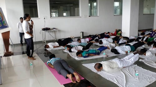 SMBT Ayurved College and Hospital Nashik Yoga day photo 2